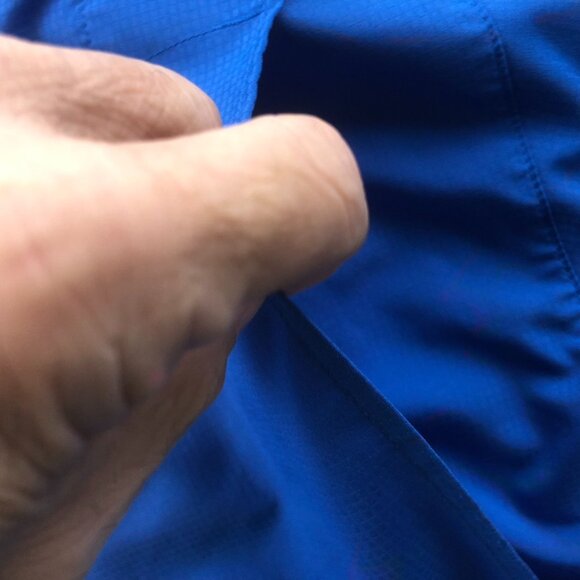 Columbia Mens Fishing Shirt Large Short Sleeve Blue Button Up Vented Outdoors - Picture 13 of 16